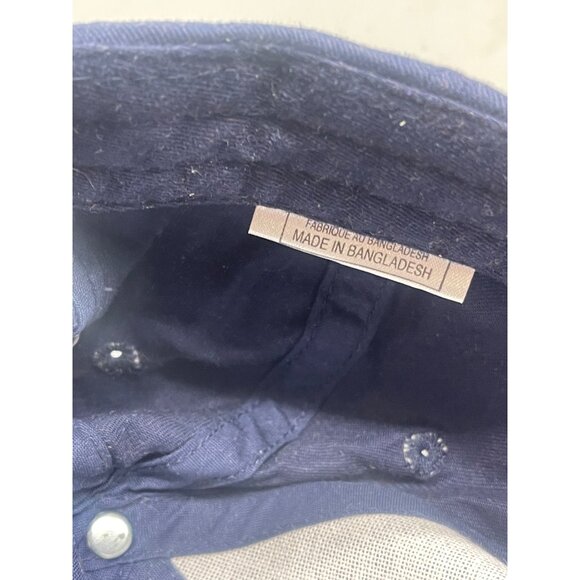 vans boreal baseball hat cap snap back blue American flag adjustable READ - Picture 5 of 6